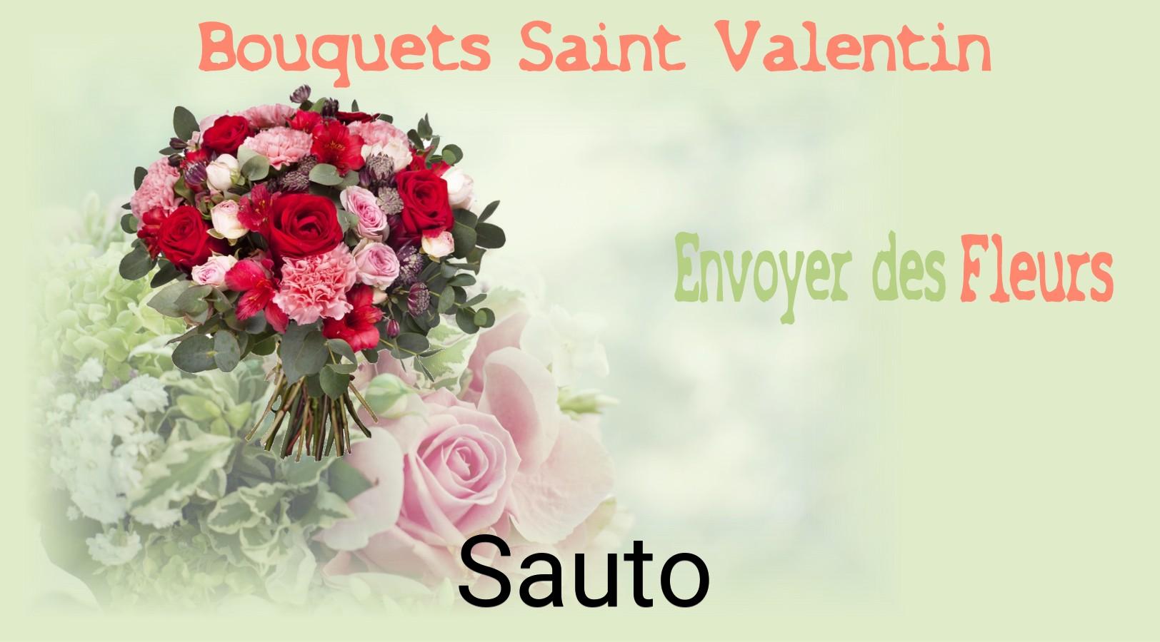Roses de Saint-Valentin livrées à Sauto